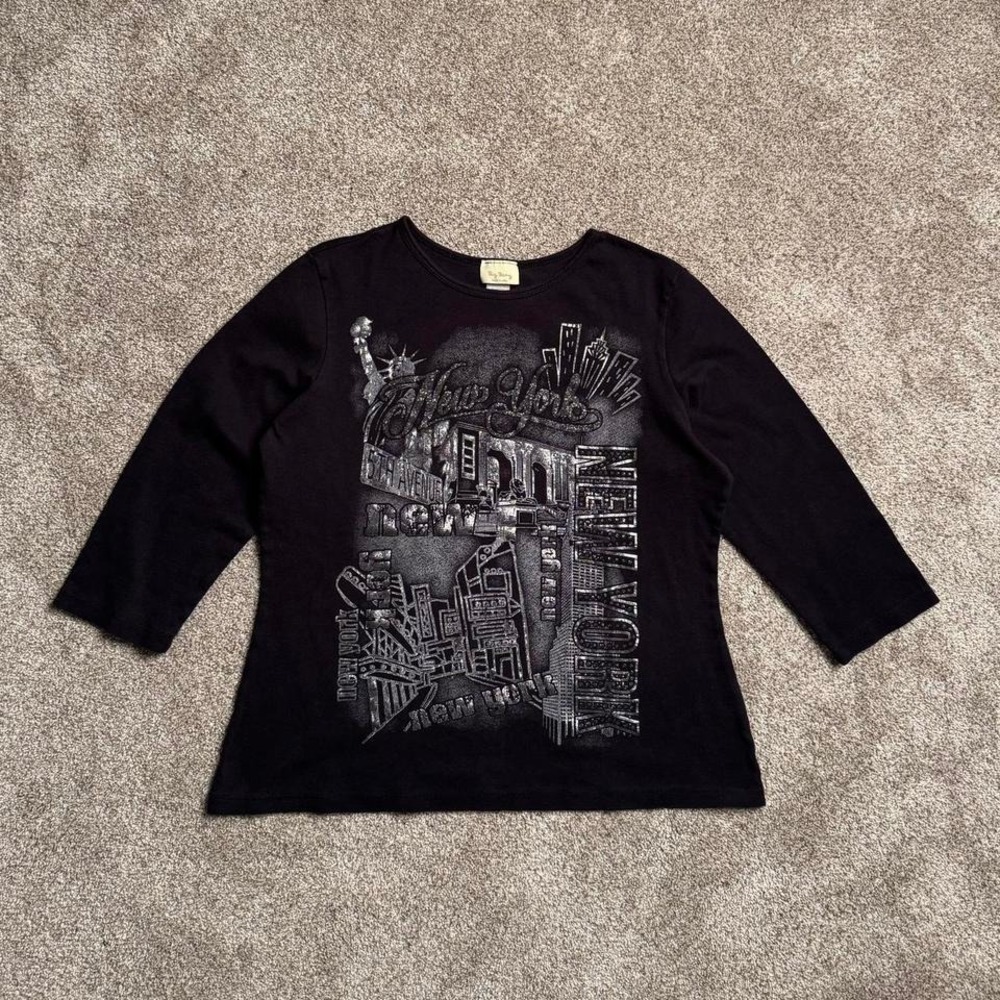 VINTAGE BIG BANG "NEW YORK"‎ LONG SLEEVE